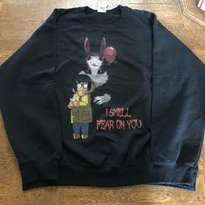 Bob's Burgers themed "IT" Long-sleeve Sweater